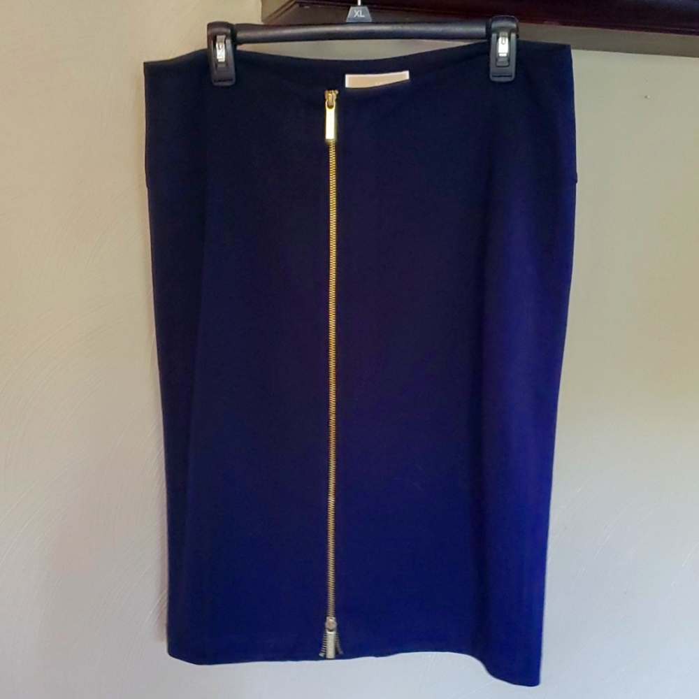 Michael Kors double zip skirt